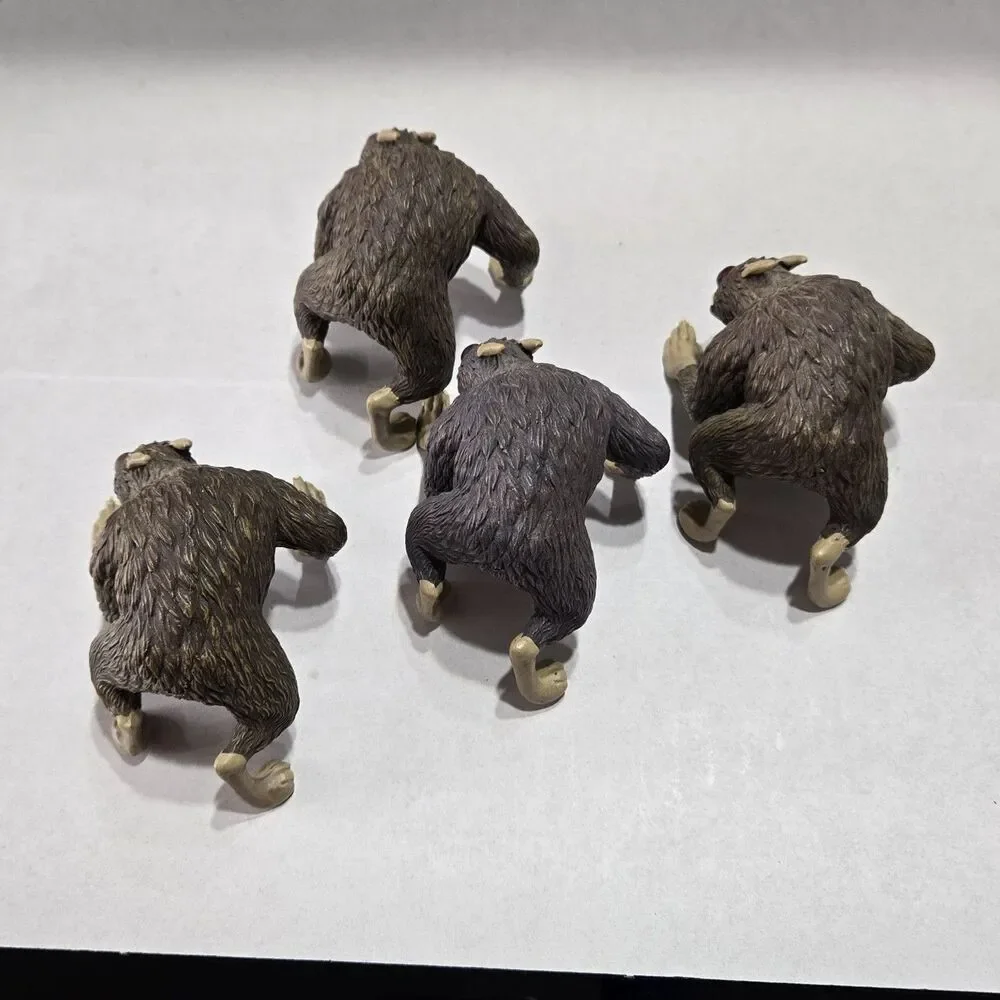 Lot of 4 Bone Comic Rat Creature Figures - Jeff Smith Collectibles